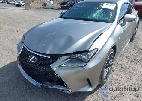 2016 Lexus Rc 350 z USA, uszkodzony, nr VIN JTHSE5BC5G5005883